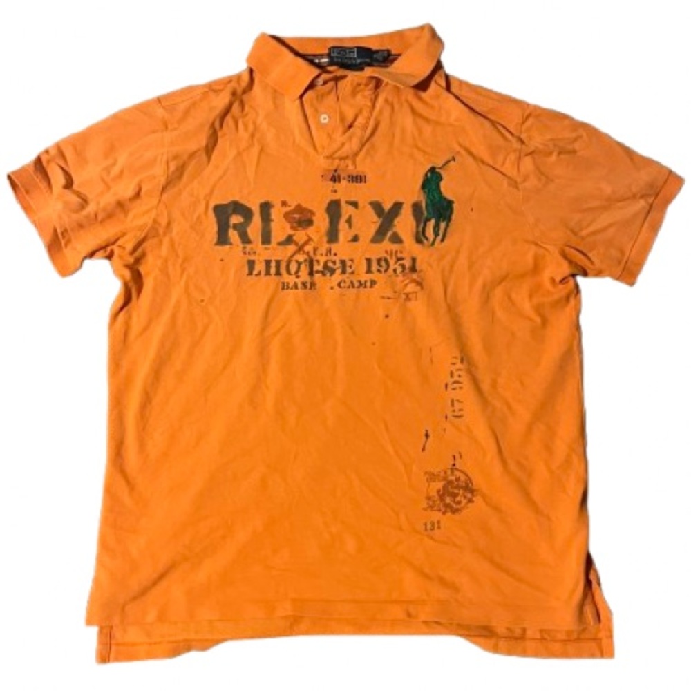 Ralph Lauren Orange Polo Shirt